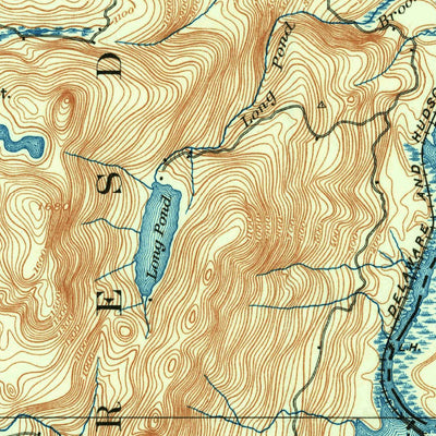 United States Geological Survey Whitehall, NY-VT (1893, 62500-Scale) digital map