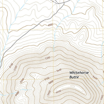 United States Geological Survey Whitehorse Ranch, OR (2020, 24000-Scale) digital map