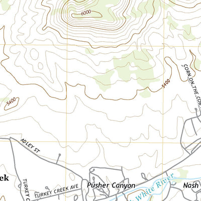 United States Geological Survey Whiteriver, AZ (2021, 24000-Scale) digital map