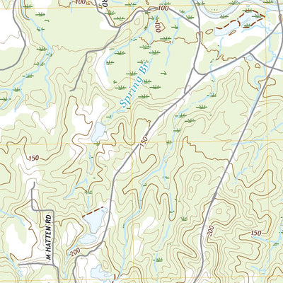 United States Geological Survey Whites Crossing, MS (2021, 24000-Scale) digital map