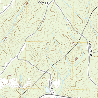 United States Geological Survey Whitesburg, GA (2020, 24000-Scale) digital map