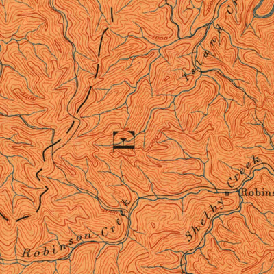 United States Geological Survey Whitesburg, KY (1892, 125000-Scale) digital map