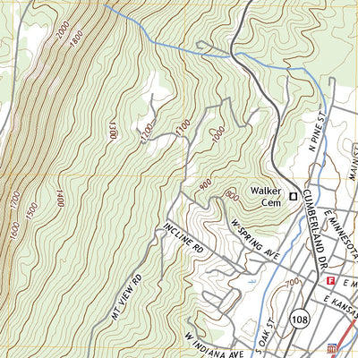 United States Geological Survey Whitwell, TN (2022, 24000-Scale) digital map
