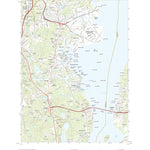 United States Geological Survey Wickford, RI (2021, 24000-Scale) digital map