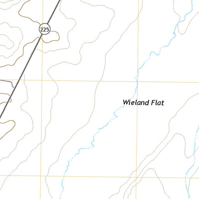 United States Geological Survey Wieland Flat, NV (2021, 24000-Scale) digital map