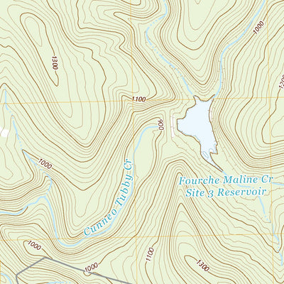 United States Geological Survey Wilburton, OK (2022, 24000-Scale) digital map