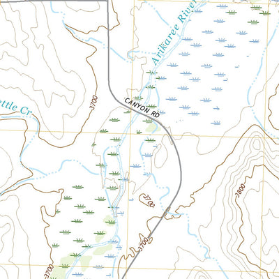 United States Geological Survey Wildcat Canyon, CO (2022, 24000-Scale) digital map