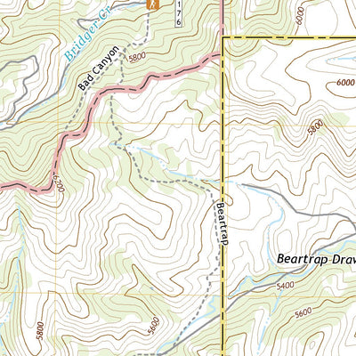 United States Geological Survey Wildcat Draw, MT (2020, 24000-Scale) digital map