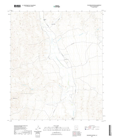 United States Geological Survey Wildhorse Mountain, AZ (2021, 24000-Scale) digital map