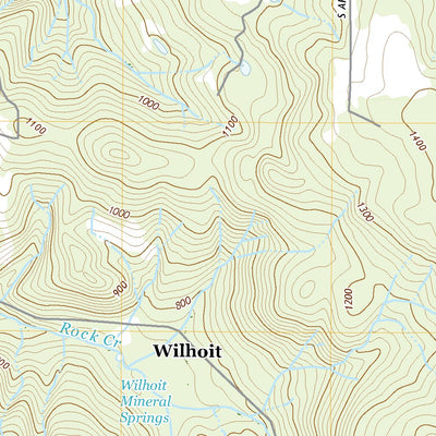 United States Geological Survey Wilhoit, OR (2020, 24000-Scale) digital map
