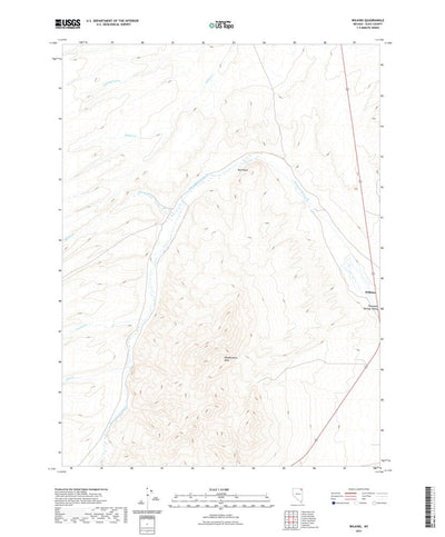 United States Geological Survey Wilkins, NV (2021, 24000-Scale) digital map