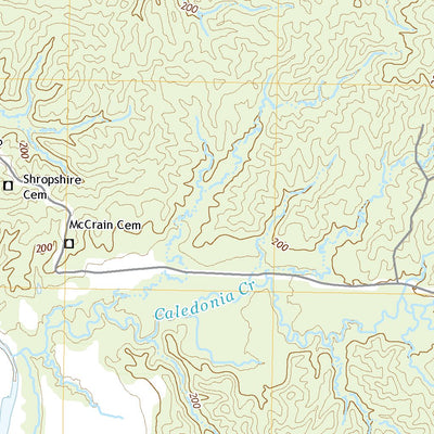 United States Geological Survey Wilkinson, MS (2021, 24000-Scale) digital map