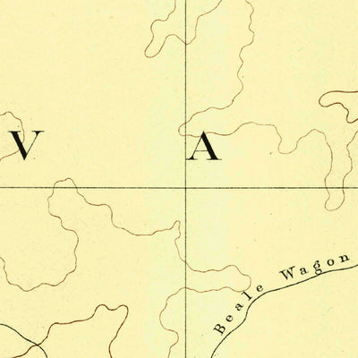 United States Geological Survey Williams E, AZ (1891, 250000-Scale) digital map