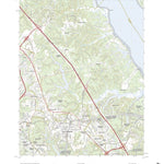 United States Geological Survey Williamsburg, VA (2022, 24000-Scale) digital map