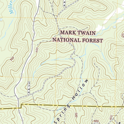 United States Geological Survey Williamsville, MO (2021, 24000-Scale) digital map
