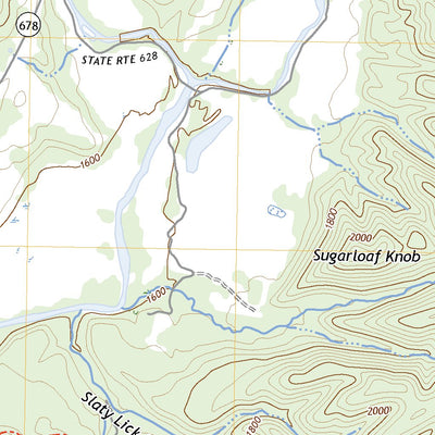 United States Geological Survey Williamsville, VA (2022, 24000-Scale) digital map