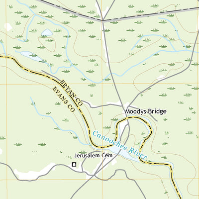 United States Geological Survey Willie, GA (2020, 24000-Scale) digital map