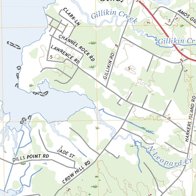 United States Geological Survey Williston, NC (2022, 24000-Scale) digital map