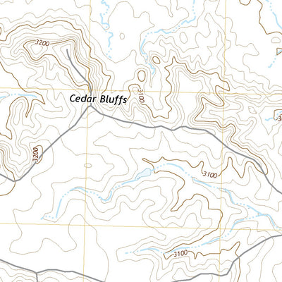 United States Geological Survey Willow Creek SW, SD (2021, 24000-Scale) digital map