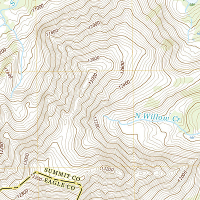 United States Geological Survey Willow Lakes, CO (2022, 24000-Scale) digital map