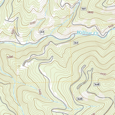 United States Geological Survey Willow Mountain, MT (2020, 24000-Scale) digital map