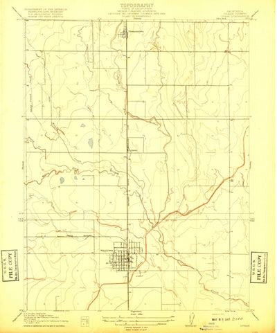 United States Geological Survey Willows, CA (1917, 31680-Scale) digital map