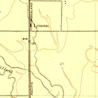 United States Geological Survey Willows, CA (1917, 31680-Scale) digital map
