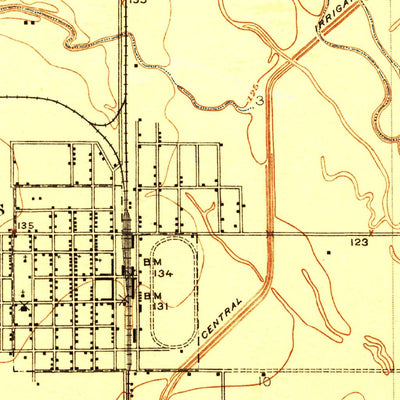 United States Geological Survey Willows, CA (1917, 31680-Scale) digital map