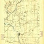 United States Geological Survey Wilmington, IL (1892, 62500-Scale) digital map
