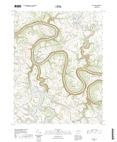 United States Geological Survey Wilmore, KY (2022, 24000-Scale) digital map