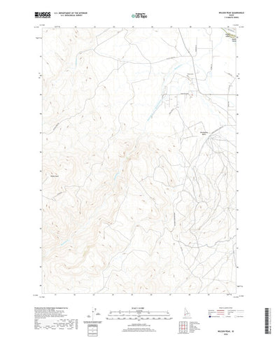 United States Geological Survey Wilson Peak, ID (2020, 24000-Scale) digital map