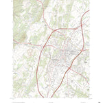 United States Geological Survey Winchester, VA (2022, 24000-Scale) digital map