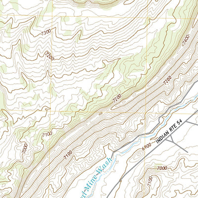 United States Geological Survey Window Rock, AZ (2021, 24000-Scale) digital map