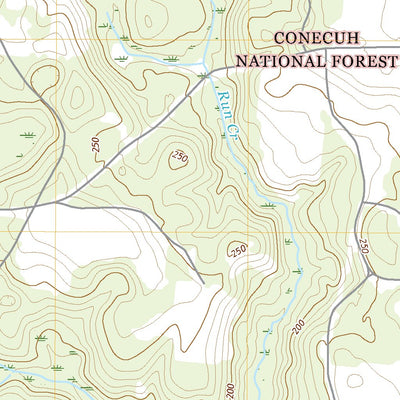 United States Geological Survey Wing, AL (2021, 24000-Scale) digital map