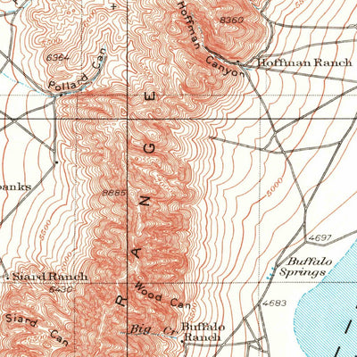 United States Geological Survey Winnemucca W, NV (1932, 250000-Scale) digital map