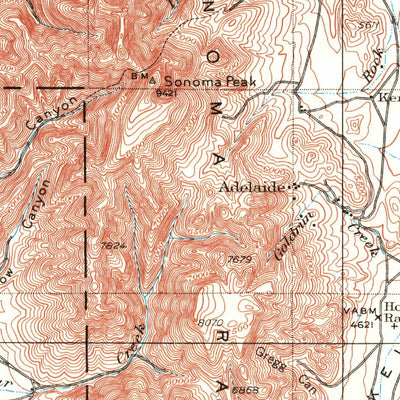 United States Geological Survey Winnemucca W, NV (1932, 250000-Scale) digital map