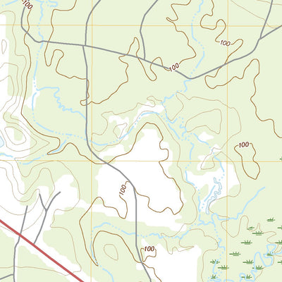 United States Geological Survey Winnfield East, LA (2020, 24000-Scale) digital map