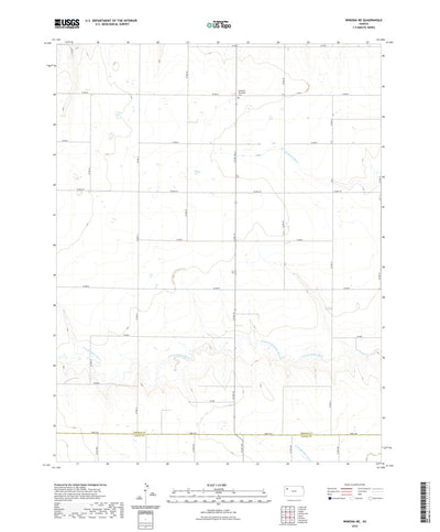 United States Geological Survey Winona NE, KS (2022, 24000-Scale) digital map