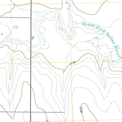 United States Geological Survey Winona NE, KS (2022, 24000-Scale) digital map