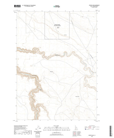 United States Geological Survey Winter Camp, ID (2020, 24000-Scale) digital map