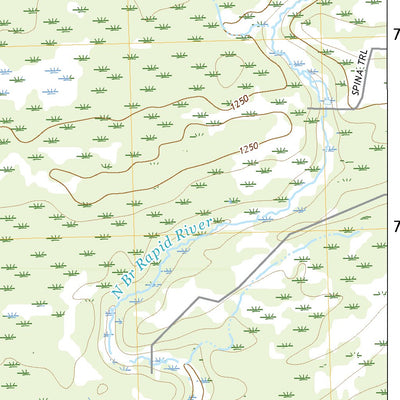 United States Geological Survey Winter Road Lake SE, MN (2022, 24000-Scale) digital map