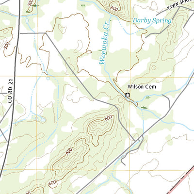 United States Geological Survey Winterboro, AL (2021, 24000-Scale) digital map