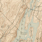 United States Geological Survey Wiscasset, ME (1893, 62500-Scale) digital map