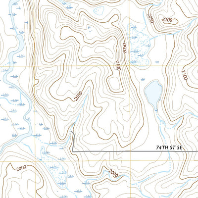 United States Geological Survey Wishek, ND (2020, 24000-Scale) digital map