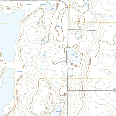 United States Geological Survey Wishek NE, ND (2020, 24000-Scale) digital map