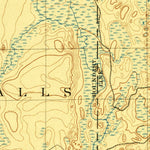 United States Geological Survey Witch Lake, MI (1899, 62500-Scale) digital map