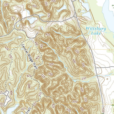 United States Geological Survey Wittsburg, AR (2020, 24000-Scale) digital map