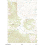 United States Geological Survey Wolf Butte, MT (2020, 24000-Scale) digital map