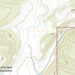 United States Geological Survey Wolf Butte, MT (2020, 24000-Scale) digital map