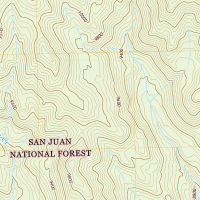 United States Geological Survey Wolf Creek Pass, CO (2022, 24000-Scale) digital map